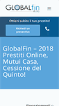 Mobile Screenshot of globalfin.it